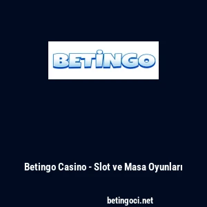 Betingo Casino - Slot ve Masa Oyunları